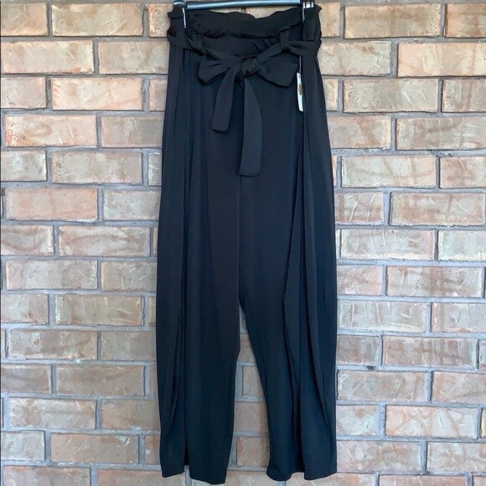 NWT! Anthropologie Black Frederica Cargo Harem Pants - Size XS⏰ - Picture 2 of 7